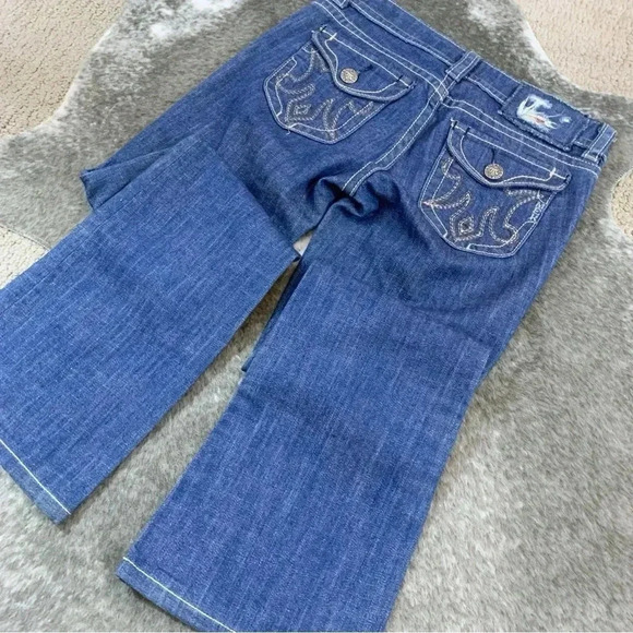 MEK Denim Chicago Low Rise Bootcut Jeans - Picture 5 of 13